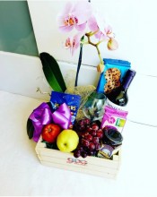 Orchid and Fruits Basket