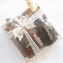 Chocolate and champagne crate