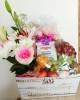 Delight your loved ones with the Sunshine & Serenity Gift Basket, a hand-arranged luxury hamper featuring crisp orchard fruits, vibrant seasonal blooms, and artisan gourmet treats. It is a thoughtful and healthy way to celebrate birthdays, express gratitude, or send warm get-well wishes. Delight your loved ones with the Sunshine & Serenity Gift Basket, a hand-arranged luxury hamper featuring crisp orchard fruits, vibrant seasonal blooms, and artisan gourmet treats. It is a thoughtful and healthy way to celebrate birthdays, express gratitude, or send warm get-well wishes.